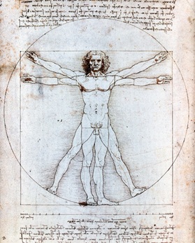 Hombre de Vitruvio